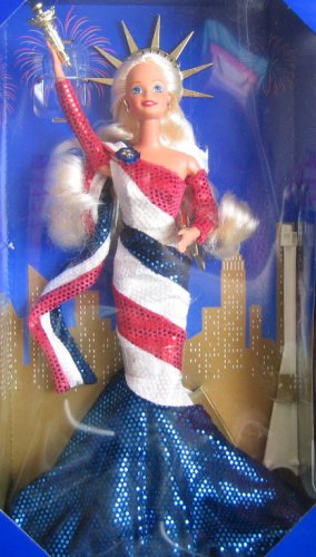 barbie statue of liberty