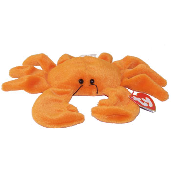 orange crab beanie baby