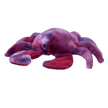 digger the crab beanie baby