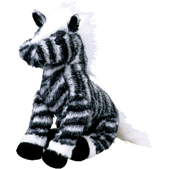zebra beanie baby