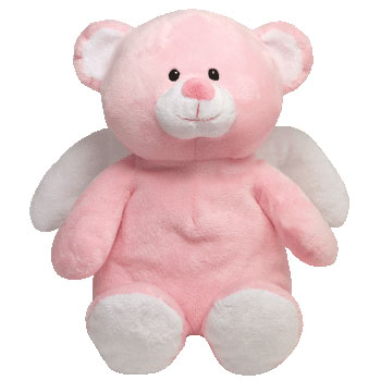 ty pluffies pink bear