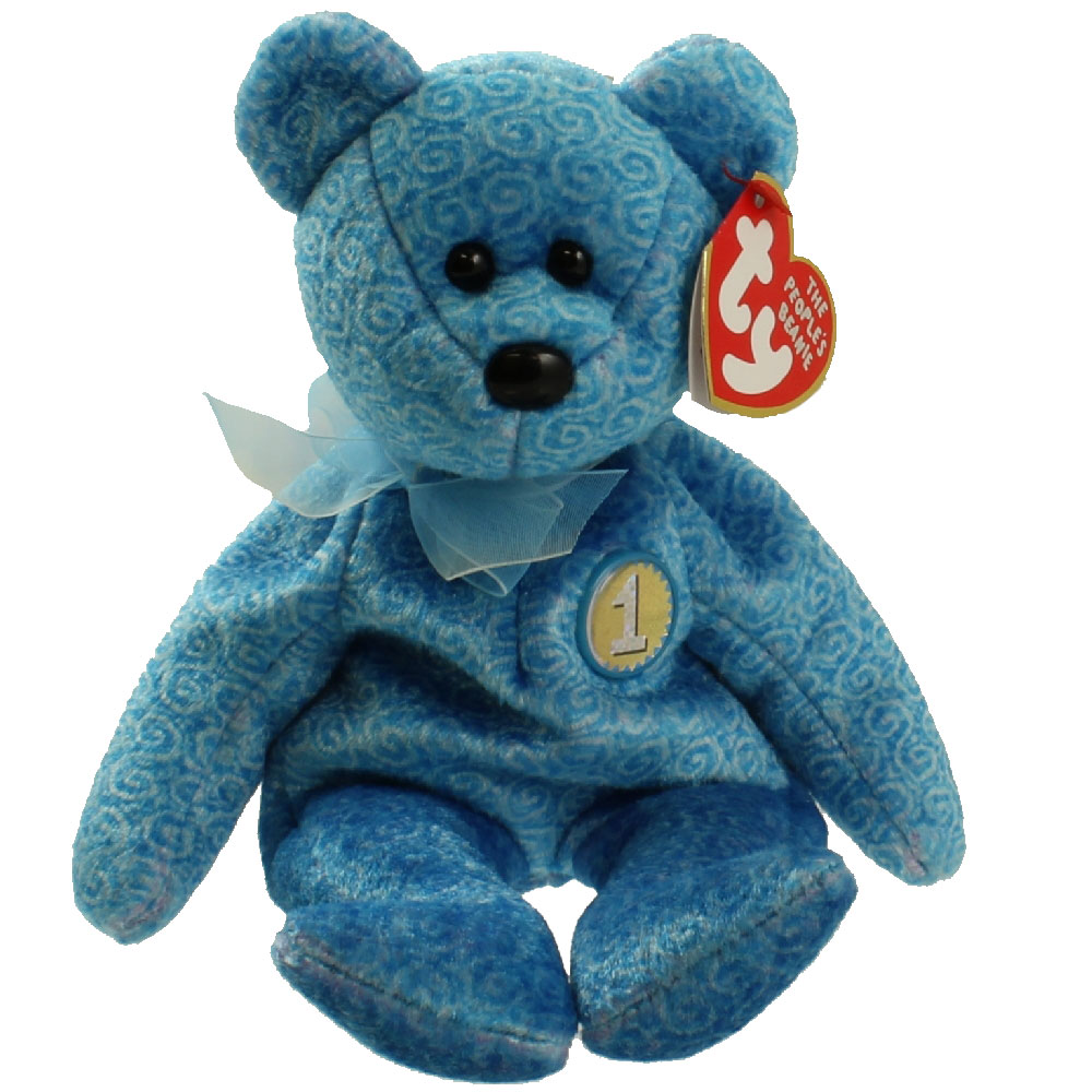 TY Beanie Baby - CLASSY the Bear (People's Beanie) (8.5 inch) (Mint