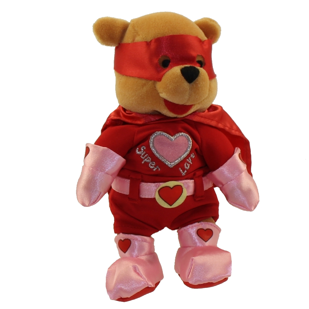 valentine pooh bear stuffed animal