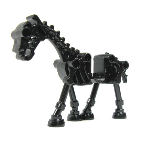 black barbie horse