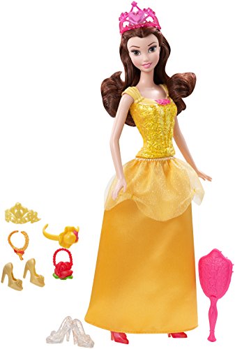 disney princess sparkle baby belle doll