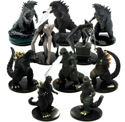 mini godzilla figures