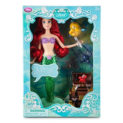 little mermaid singing doll