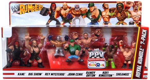 wwe rumblers figures