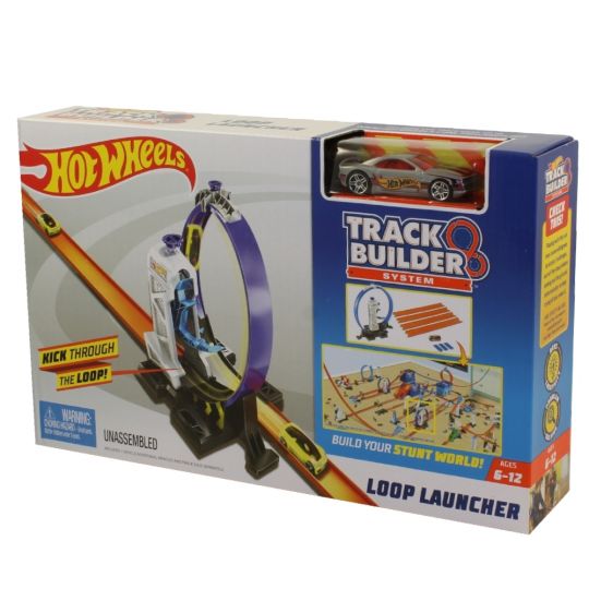 hot wheels track builder system loop launcher