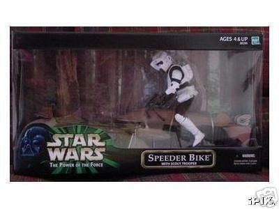 star wars speeder bike toy original