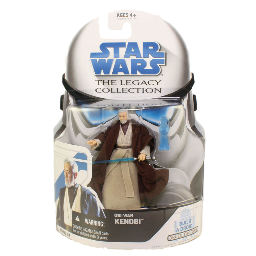 Star Wars 2008 Legacy Collection Action Figure OBI WAN KENOBI 3 75