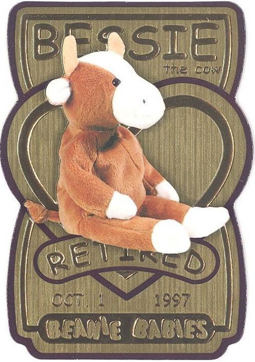 ty beanie baby bessie the cow