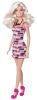 Barbie Brand Entry Fashion Word Print Dress