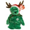 TY Beanie Baby - 2002 HOLIDAY TEDDY (8.5 inch) (Mint)