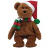 TY Beanie Baby - 2008 HOLIDAY TEDDY the Bear (9 inch) (Mint)