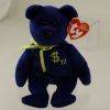 TY Beanie Baby - BILLIONAIRE Bear #12 (Signed by TY Warner) (Mint)