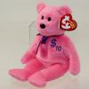 TY Beanie Baby - BILLIONAIRE Bear #10 (Signed by TY Warner) (Mint)