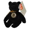 TY Beanie Baby - NHL Hockey Bear - BOSTON BRUINS (8 inch) (Mint)