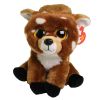 TY Beanie Baby - BUCKLEY the Deer (6 inch) (Mint)