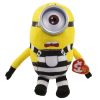 TY Beanie Baby - CARL (Prison Uniform) (Despicable Me 3) (Mint)