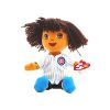 TY Beanie Baby - DORA the Explorer (CUBS UNIFORM - SGA 4-19-2008)(Blue Shoes) (Mint)