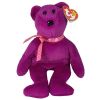 TY Beanie Baby - MAGENTA II the Teddy Bear (8 inch)[2023 Release] (Mint)