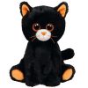 TY Beanie Baby - MERLIN the Black Cat (6.5 inch) (Mint)