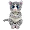 TY Beanie Baby - MITZI the Tabby Cat (6 inch) (Mint)