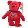 TY Beanie Baby - NHL Hockey Bear - MONTREAL CANADIENS (8 inch) (Mint)