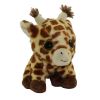 TY Beanie Baby - PEACHES the Giraffe (Glitter Eyes) (6 inch) (Mint)