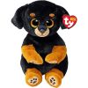 TY Beanie Baby (Beanie Bellies) - RANDI the Rotweiller Dog (6 inch) (Mint)