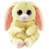 TY Beanie Baby (Beanie Bellies) - SPRING the Yellow Easter Bunny Rabbit (6 inch) (Mint)