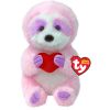 TY Beanie Baby (Beanie Bellies) - TART the Valentine's Sloth (6 inch) (Mint)