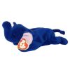 TY Beanie Baby - PEANUT the Elephant (Royal Blue) (9 inch - 3rd Gen Hang Tag - Mint)