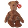 TY Beanie Baby - TEDDY BROWN - OLD FACE (1st or 2nd Gen Hang Tag - Mint)