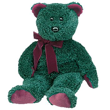 2001 holiday teddy beanie baby value