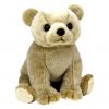 TY Beanie Buddy - ALMOND the Bear (10 inch) (Mint)