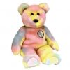 TY Beanie Buddy - BB BIRTHDAY BEAR (14 inch) (Mint)