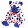 TY Beanie Buddy - BLUE the Bear (13 inch) (Mint)