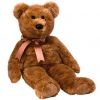TY Beanie Buddy - CASHEW the Bear (15 inch) (Mint)