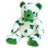 TY Beanie Buddy - CLOVER the Irish Bear (13.5 inch) (Mint)
