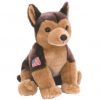TY Beanie Buddy - COURAGE the NYPD Dog (10 inch - Mint)