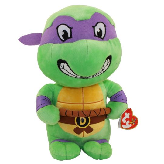 TY Beanie Buddy - DONATELLO (Teenage Mutant Ninja Turtles) (10 inch) (Mint)