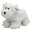 TY Beanie Buddy - FARLEY the White Dog (9.5 inch) (Mint)