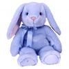 TY Beanie Buddy - FLIPPITY the Blue Bunny (14 inch) (Mint)