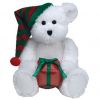 TY Beanie Buddy - GIFT WRAPPED the Bear (11 inch) (Mint)