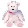 TY Beanie Buddy - HALO the Angel Bear (14.5 inch) (Mint)