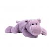 TY Beanie Buddy - HAPPY the Hippo (13.5 inch) (Mint)