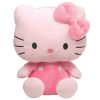 TY Beanie Buddy - HELLO KITTY (PINK - LARGE 15 inch) (Mint)