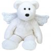 TY Beanie Buddy - HERALD the Angel Bear (13.5 inch) (Mint)